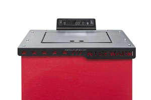 Poêle à granulés de 11,2 kW pour salon Fonctionnement <span class=keywords><strong>silencieux</strong></span> Combustion propre Offre une expérience de chauffage ultime 90% thermique - Product Image 3