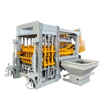 Máquina Hidráulica para Bloques de Cemento QT8-15 para Fabricación de Ladrillos Sólidos, Ladrillos Huecos y Adoquines Entrabados