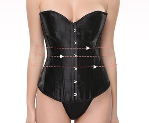 Corset Tops for Women Wholesale Steampunk Korsett Women's Lace up Boned Corset Top Halloween Body Shaper With <strong>T</strong> <strong>String</strong> - Product Image 5