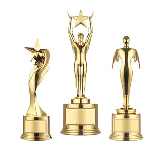 Custom Specially Shaped Metal Trophy Birds Flying Angel Metal Trophy Cups Award Trophies