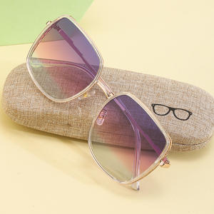 Gafas de Sol Personalizadas de Nylon TR90 para Mujer, Montura Grande a la Moda, UV400, Ligeras, Estilo Instagram - Product Image 1