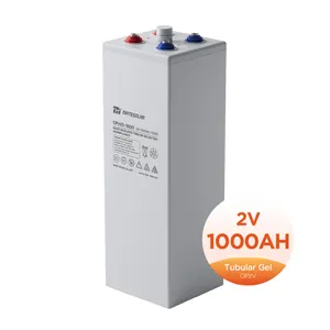 配合密封建筑电池2V 150Ah 200Ah 1000Ah 2000Ah铅酸OPzV深循环凝胶电池
