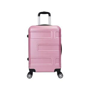 Chine usine meilleure vente 20 24 28 pouces bagages ABS bagages de voyage avec roues simples ou roues à 4*360 degrés