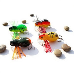 Señuelo de Pesca Crankbait de 41 mm y 6.2 g, Diseño Abeja Venenosa, Material ABS, para Pesca en Lago y Río, Señuelo Artificial Duro para Superficie, Trucha, Pesca HSM04 - Product Image 2
