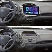 Radio para Coche BQCC 10" Android con Carplay, IPS, RDS, ASP, DSP, 4G, WIFI y GPS, Reproductor Multimedia para Honda FIT (JAZZ) 2007-2013, Estéreo Smart Navi