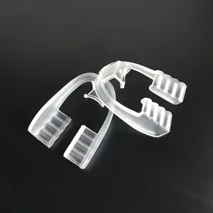 Großhandel benutzer definierte bpa frei transparent Eva Schnarch <span class=keywords><strong>stopper</strong></span> Mundschutz zum Schleifen von zusammen beißenden Zähnen in der Nacht - Product Image 1