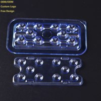Boîte de plateau médical en plastique PETG écologique pour accessoires de santé jetables