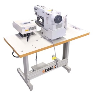 Machine à coudre textile SOMAX SM-18-3 facile à utiliser pour la codification de cordons de ceinture de sweat-shirts, machine à coudre à points de recouvrement pour motifs de vêtements - Product Image 5