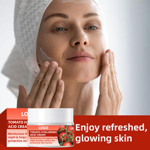 Factory Manufacturer Customized Repairing Firming Whitening Hyaluronic Acid Moisturizer Tomato Face Cream - Product Image 4