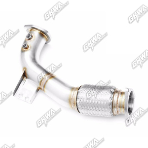 Tuyau d'échappement en acier inoxydable pour <span class=keywords><strong>VOLVO</strong></span> XC60 XC70 2.4D D5 - Product Image 3