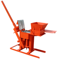 Brique de boue manuelle SHM2-40 faisant la machine