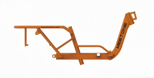 Cuadro de triciclo eléctrico plegable de acero al carbono Meetone Breeze2.0 y Breeze Pro2.0 para uso en montaña/carretera - Ligero y duradero - Product Image 3