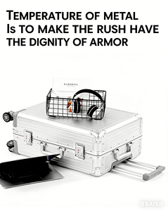 Maleta Rígida de Aluminio de 20, 24 y 28 Pulgadas con Ruedas Giratorias, Candado TSA, Ligera y Duradera, Equipaje de Mano Unisex para Viajes - Product Image 5