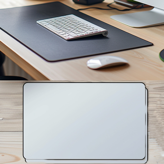 Comfortable Gaming Desk Mousepad Rubber Microfiber Cloth Surface Keyboard Mouse Pad with Custom Logo Printed Cartoon Stock