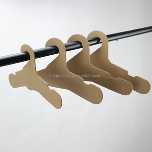 Tái Chế Giấy Tông Móc Treo Cho Khăn Quàng Cổ, Tùy Chỉnh Kraft Giấy Móc Áo - Product Image 4