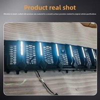 Grille avant Jetour G700, grille centrale, éclairage LED, lampe d'ambiance, matériau ABS, fixation par vis, compatible OLIVER, CN