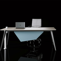 Design moderno di lusso personalizzato Executive Manager Desk MFC tavolo da ufficio stile scrivania esplorare spazio di lavoro marchio garanzia di 3 anni