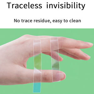 مزدوج الوجهين ، غير مرئي وقوي الالتصاق ، بدون بقايا لإصلاح الملابس والمكياج - Product Image 4
