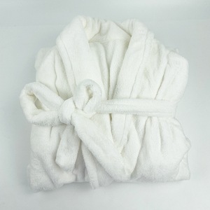 Albornoz de Felpa Gruesa y Suave <span class=keywords><strong>al</strong></span> por Mayor para Hombre y Mujer, Bata Larga Cálida de Otoño-Invierno, Ropa de Estar por Casa y Camisón para el Hogar y Hotel - Product Image 4