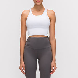 Venta al por mayor Atlético gimnasio yoga crop top customthin correas de nylon seco roja deportes <span class=keywords><strong>fitness</strong></span> - Product Image 6