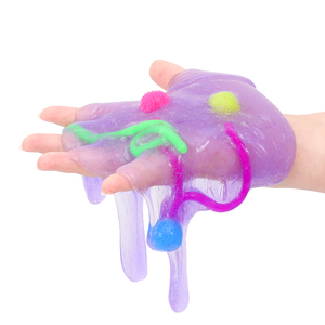 Attractive 3-Color <b>Crystal</b> Pellet Playdough & Slime Toys with Interesting Packaging Mixing Fun - Product Image 4