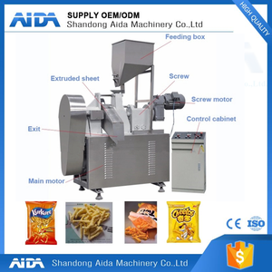 Cheetos <span class=keywords><strong>namkeen</strong></span> kurkure Snack chip làm cho máy Dây chuyền sản xuất nhà máy giá máy đùn trục vít đôi 1500 kg/giờ thực phẩm đồ ăn nhẹ máy - Product Image 3