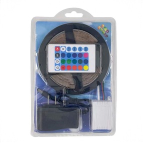 Tiras de Luces <span class=keywords><strong>LED</strong></span> de 5 Metros para Habitación, Tira <span class=keywords><strong>LED</strong></span> Inteligente con Wifi, <span class=keywords><strong>Alexa</strong></span> 3528, Cinta <span class=keywords><strong>LED</strong></span> RGB de 220V, Tiras de Neón con Sincronización Musical, Decoración para Sala de Juegos - Product Image 1