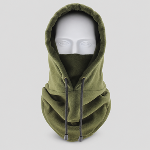 Cagoule de voyage en polaire épaisse, thermique, coupe-vent, avec cordon de serrage, masque de <span class=keywords><strong>ski</strong></span> intégral, protection du <span class=keywords><strong>cou</strong></span> pour hommes et femmes - Product Image 5