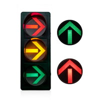 Feu de signalisation directionnel à LED pour véhicule, 400 mm (16 pouces), haute luminosité, étanche IP65, conçu sur mesure pour les zones de construction