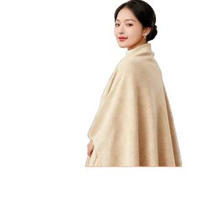 ผ้าคลุมไหล่ไฟฟ้าอุ่นร้อน Huanding ใช้พลังงานจาก USB ให้ความร้อนเร็ว สำหรับใช้ครั้งเดียว สีเบจ รุ่น HD G04 - Product Image 1