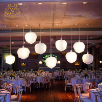 Nouveau design 10 têtes tulipe suspension sectorielle suspension fleur lumière plafonnier décoration pour mariage fête maison