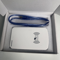Lector/Escritor RFID UHF 860-960MHz, Protocolo ABS ISO 18000-6C para Lectura/Escritura de Códigos de Etiquetas, Antirrobo para Tiendas Minoristas, Control de Inventario