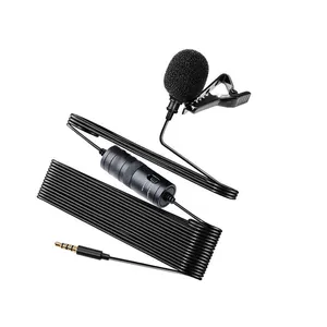 Heißer Verkauf 3,5 Mm Aktive Clip Mikrofon Mit Mini USB Externe Mic Audio Adapter Kabel F 3,5 Mm Kamera PC laptop