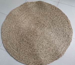 Tapis écologique en jonc de mer, taille personnalisée à la main, importé de l'allemagne - Product Image 4