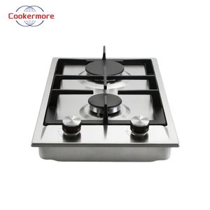 Estufa de <span class=keywords><strong>Gas</strong></span> Empotrable con Superficie de Vidrio, 2 Quemadores, 30 cm, Autónoma, <span class=keywords><strong>Butano</strong></span>/GLP/<span class=keywords><strong>Gas</strong></span> Natural, Encendido Electrónico - Product Image 2