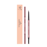 Quantité minimale de commande bas Logo personnalisé OEM beauté brillant à lèvres rouge à lèvres eye-liner fard à paupières colle cosmétiques papier carte boîtes d'emballage avec autocollant