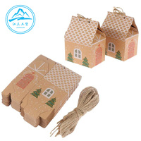 Boîte à cadre photo rectangulaire haut de gamme en papier kraft recyclé, avec logo personnalisé imprimé, pour fêtes et anniversaires, vente en gros usine