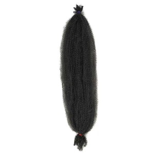 3X Cheveux Afro Kinky Marley en vrac pré-séparés, souples et texturés, extensions en fibres haute température pour tressage - Product Image 6