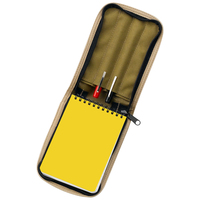 Housse de protection compacte et robuste pour ordinateur portable avec fermeture éclair et 4 porte-stylos