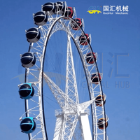 Fabricant de 50m de grande roue Rides City Fun Park Games Amusement Park Attractions à vendre