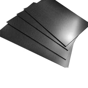 2022 Gold Supplier Full Carbon Machinable Carbon Fiber Sheet Customizable Twill Matte Carbon Fiber Sheet Customization