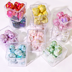 Nouvelles perles en acrylique en forme de <span class=keywords><strong>patte</strong></span> de chat, 1 paquet de 30g, adaptées à <span class=keywords><strong>la</strong></span> fabrication de colliers et de bracelets DIY, charmantes, élégantes et tendance - Product Image 5