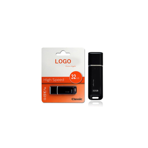 Custom Logo Executive Keychain Flash Drive USB Bulk Promo 8Gb 16Gb 32Gb 64Gb 128Gb Pendrive Capacities Thumb Drive