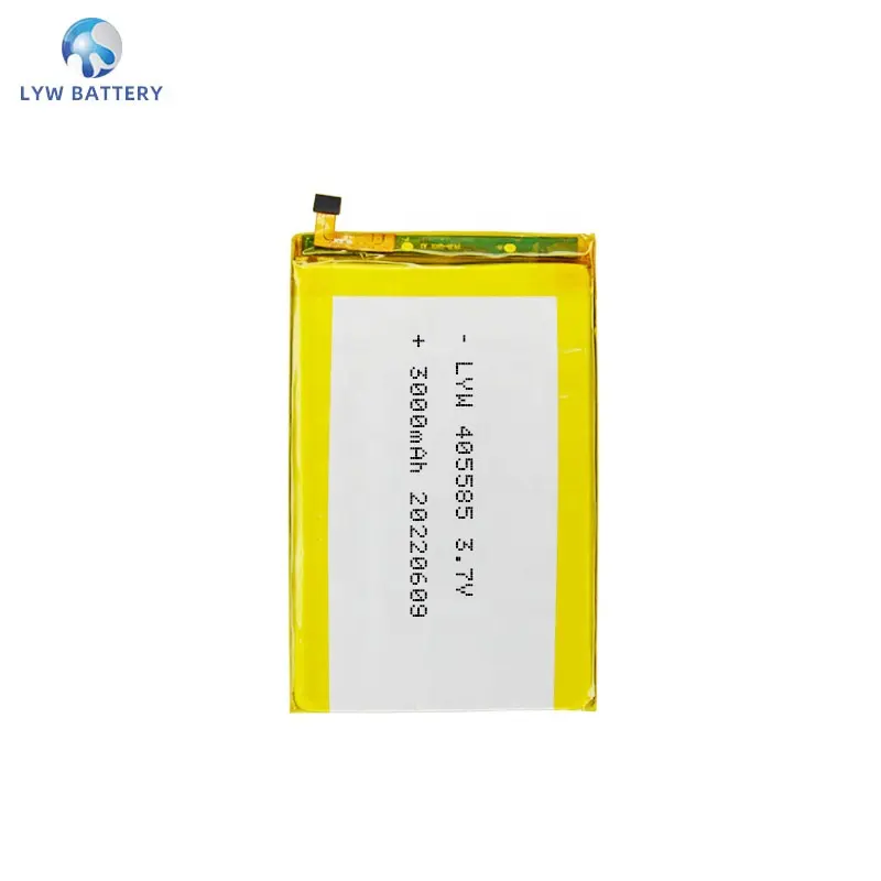Custom 3000mAh Large Capacity Lithium polymer batteries 3.7V Li-polymer Battery For Mobile Phones