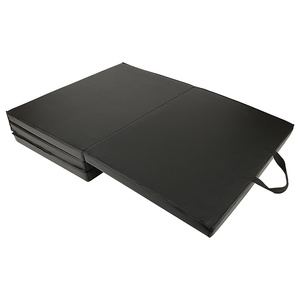 Tapete de Ejercicio de Cuero PVC Engrosado, Impermeable y Antideslizante, Plegable en Cuatro Partes, Multifuncional para Yoga, Baile, Gimnasia y Entrenamiento - Product Image 3