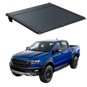 Capa retrátil tonneau para caminhões, acessórios para caminhões mitsubishi l200/navara d40/amarok/np300