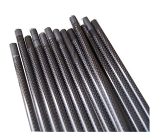 SHENYU 3K Carbon Fiber Rod Roll Wrapped Matte Glossy Light Weight Custom Diameter Length for UAV <b>Frames</b> - Product Image 1