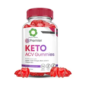 Premier Keto Gummies Advanced 1000MG Vinagre de sidra de manzana Formulado con polvo de jugo de remolacha Granada B12 Vegan 60 Gummys