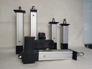 Actionneur de cylindre pneumatique à piston servo DC, moteur à engrenages télescopique linéaire alternatif - Product Image 5