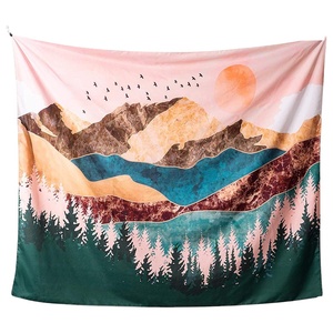 Nuevo <span class=keywords><strong>tapiz</strong></span> de Mandala Accrochage <span class=keywords><strong>Mural</strong></span> <span class=keywords><strong>tapiz</strong></span> 100% poliéster Home Banner ilustraciones - Product Image 2